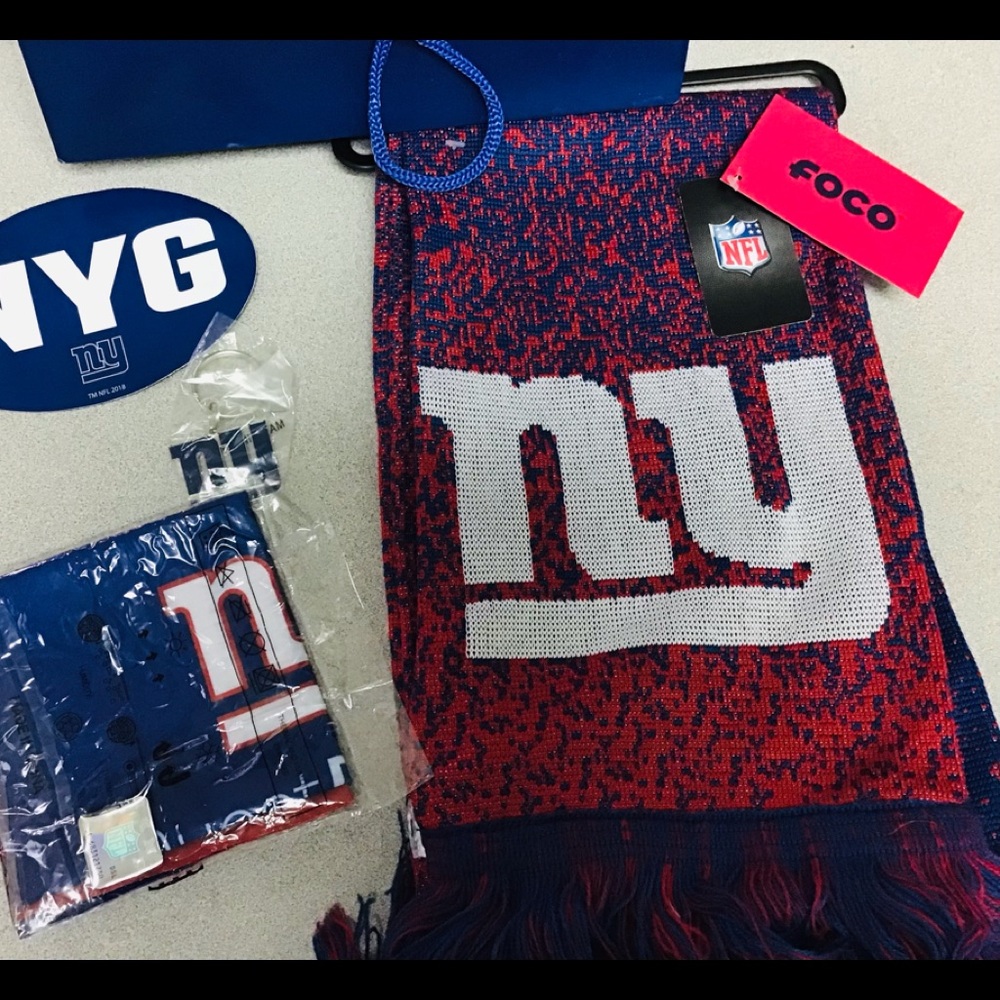 NY Giants Scarf Bundle-New